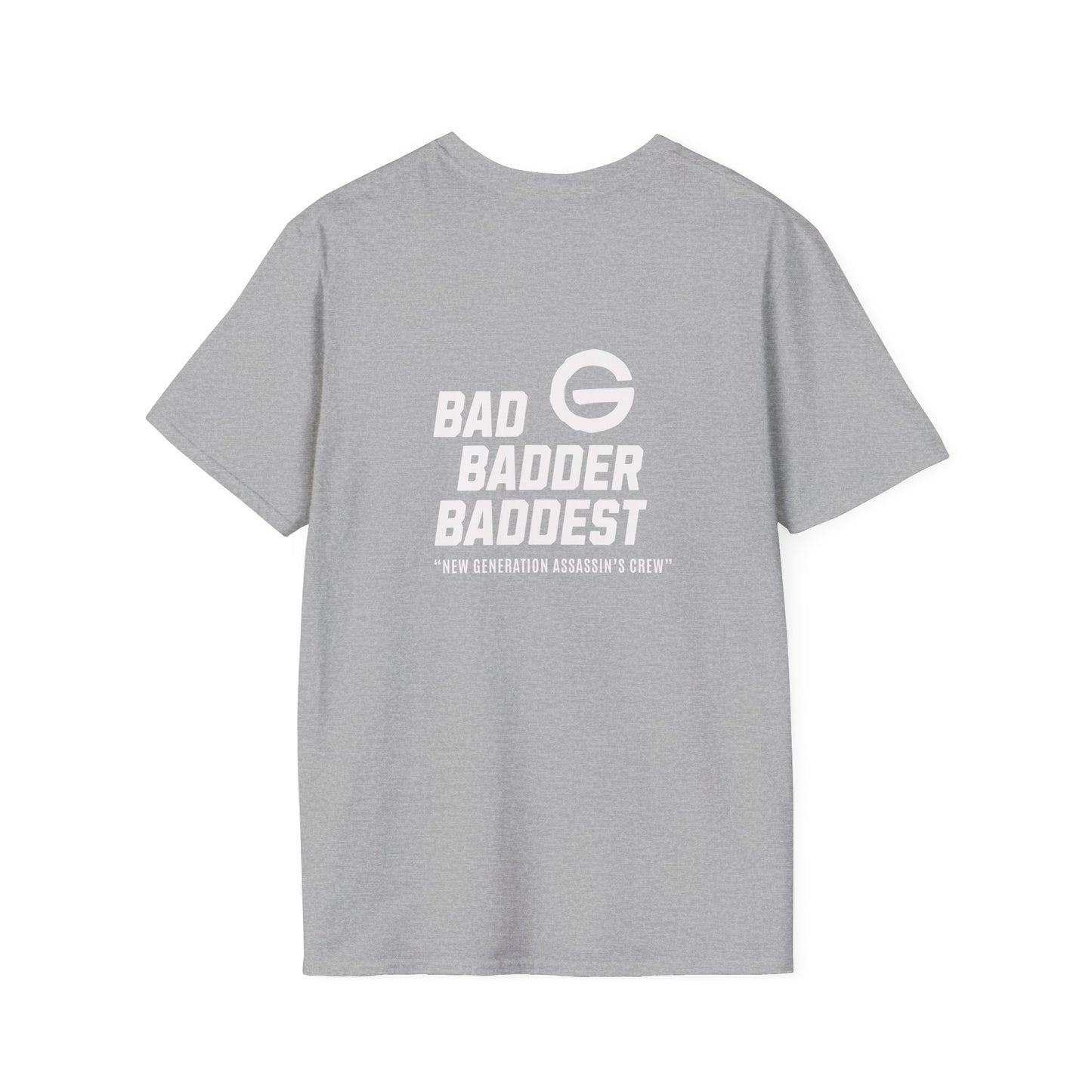 Plain White T-Shirt Minimal Crew Neck Tee