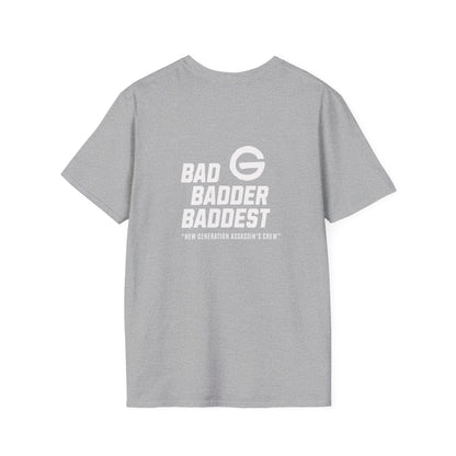 Plain White T-Shirt Minimal Crew Neck Tee