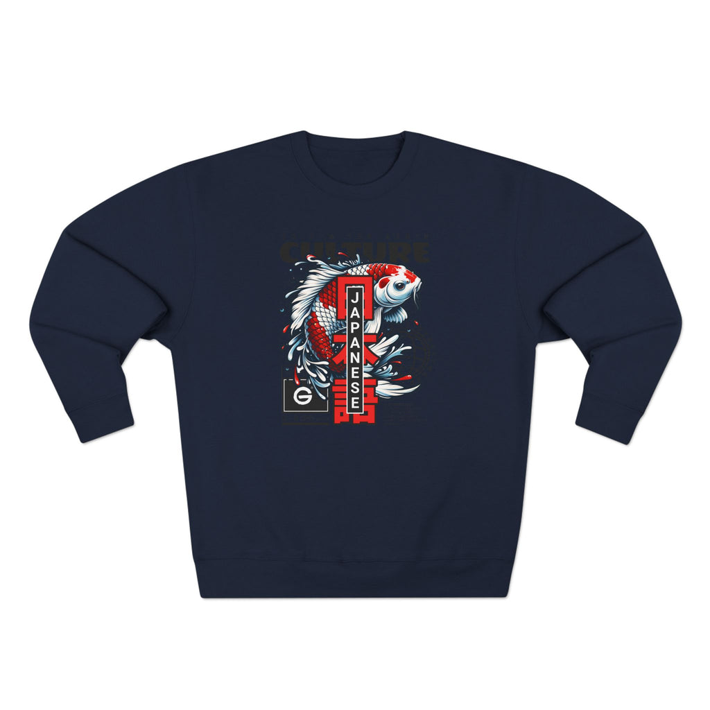 Japanese Koi Culture Crewneck Sweatshirt