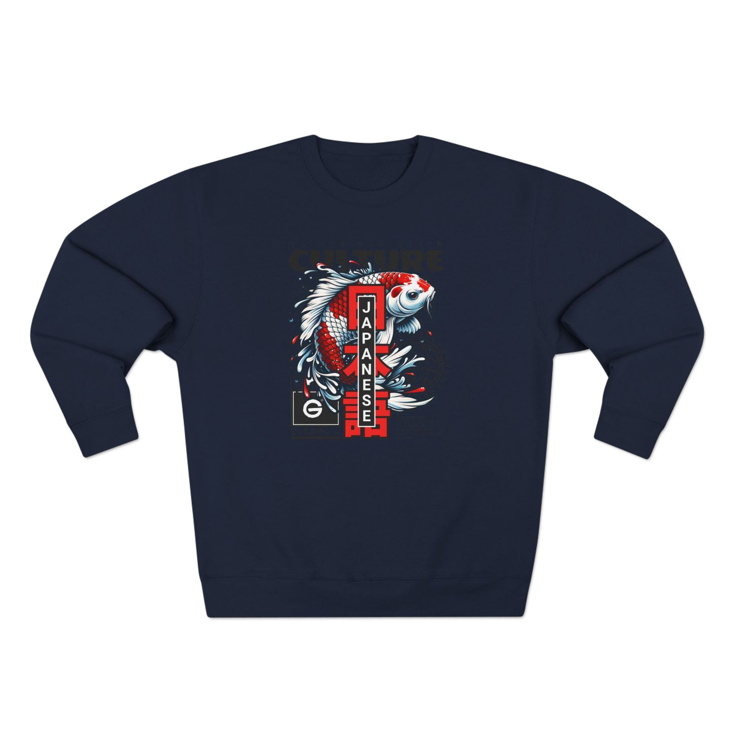 Japanese Koi Culture Crewneck Sweatshirt