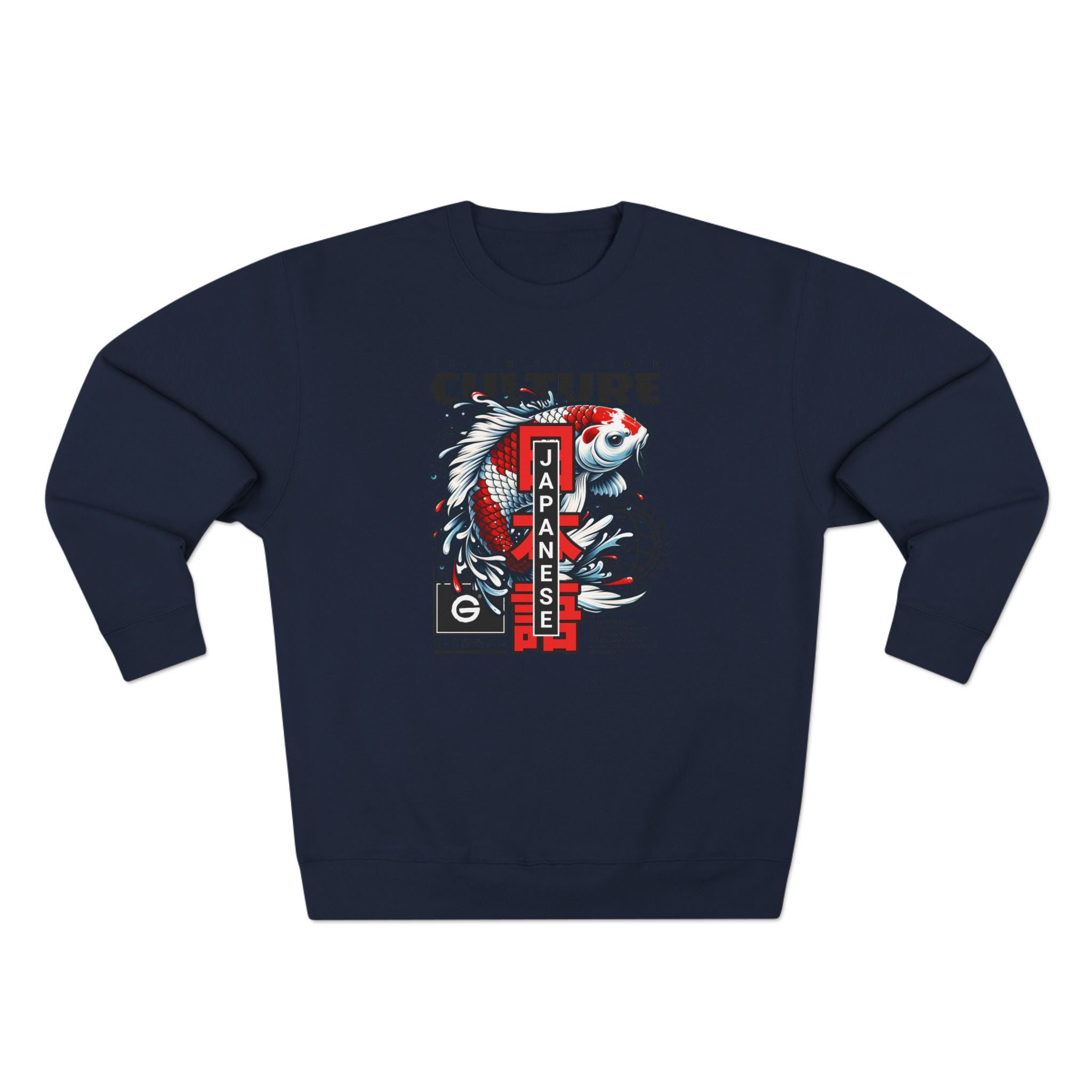 Japanese Koi Culture Crewneck Sweatshirt