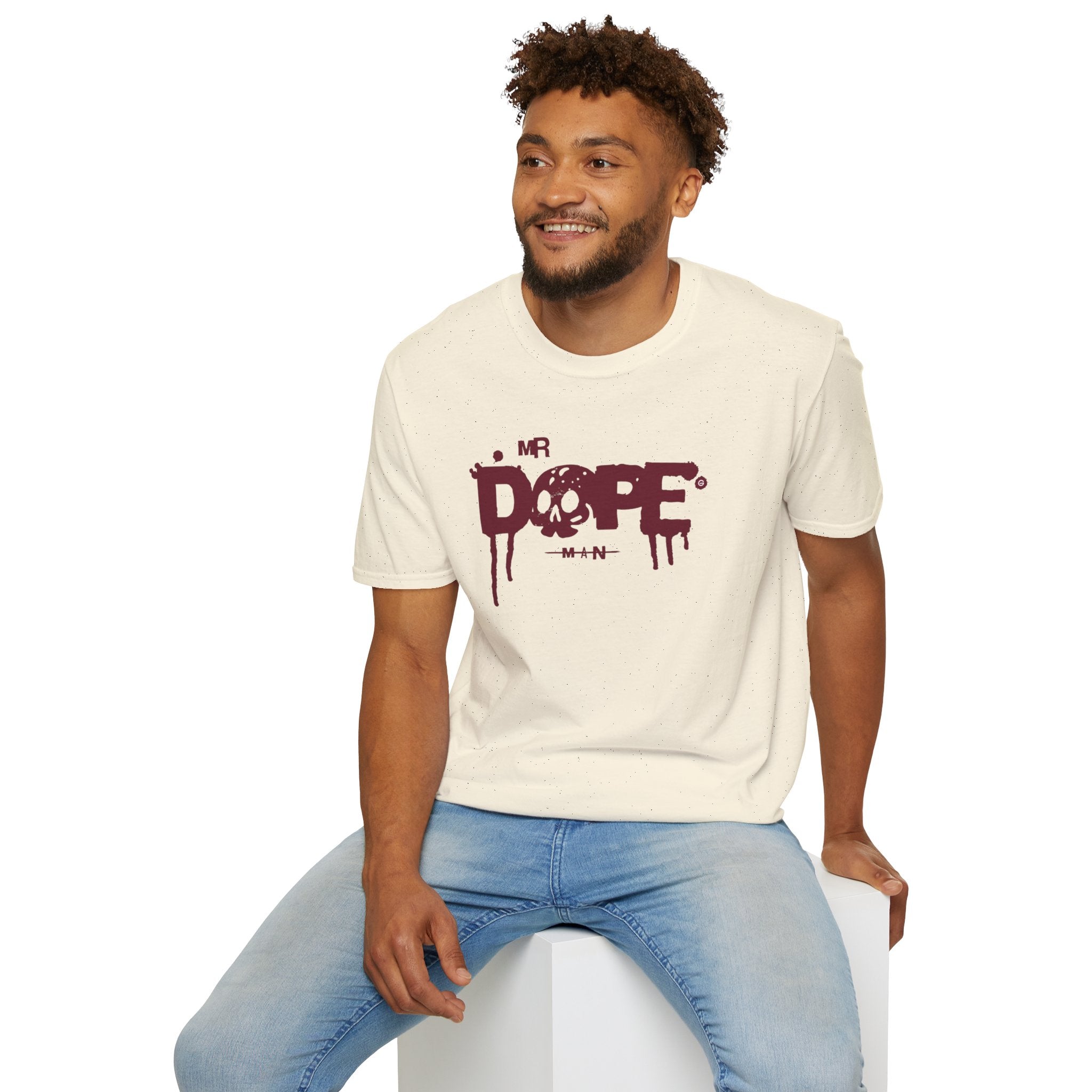 T-Shirt — Mr. Dope Skull Drip Graphic Tee