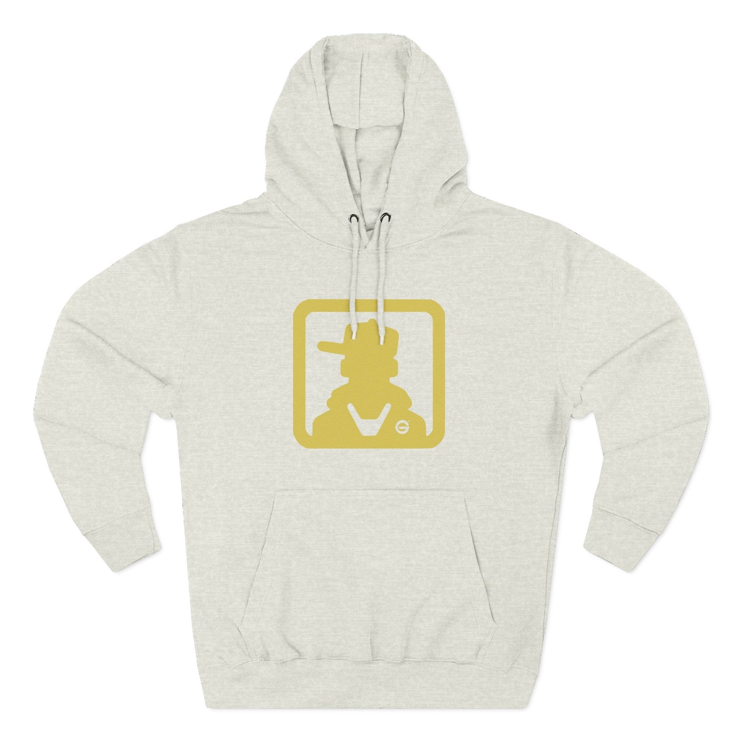 Gold Cowboy Western Hoodie Pullover