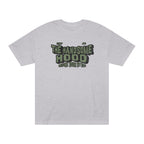 The Handsome Hood Tee — Vintage Military Green Graphic T-Shirt
