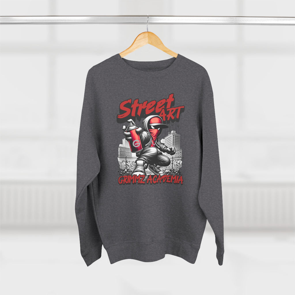Street Art Crewneck Sweatshirt – Graffiti Skater Graphic