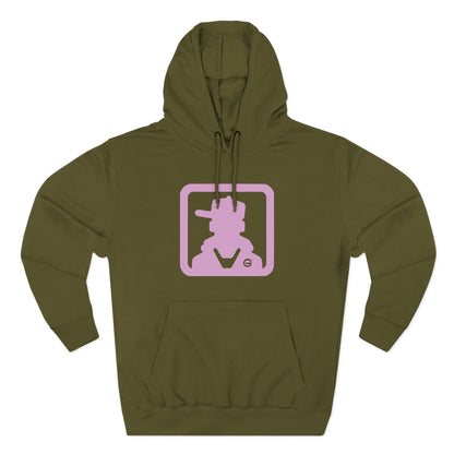 Pastel Pink Cat Hoodie