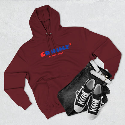 GRIIMZ Bold Red Blue Hoodie