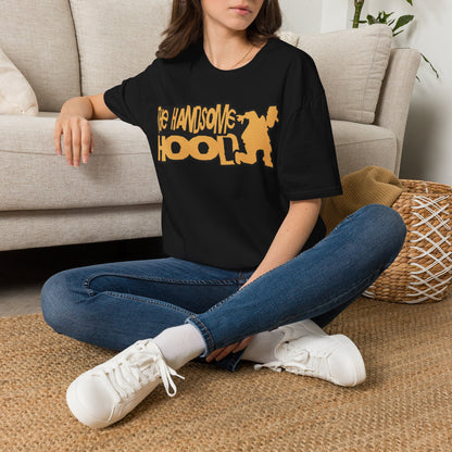 Handsomeschool Graphic T‑Shirt — 'The Handsome Hool' Retro Mascot Tee