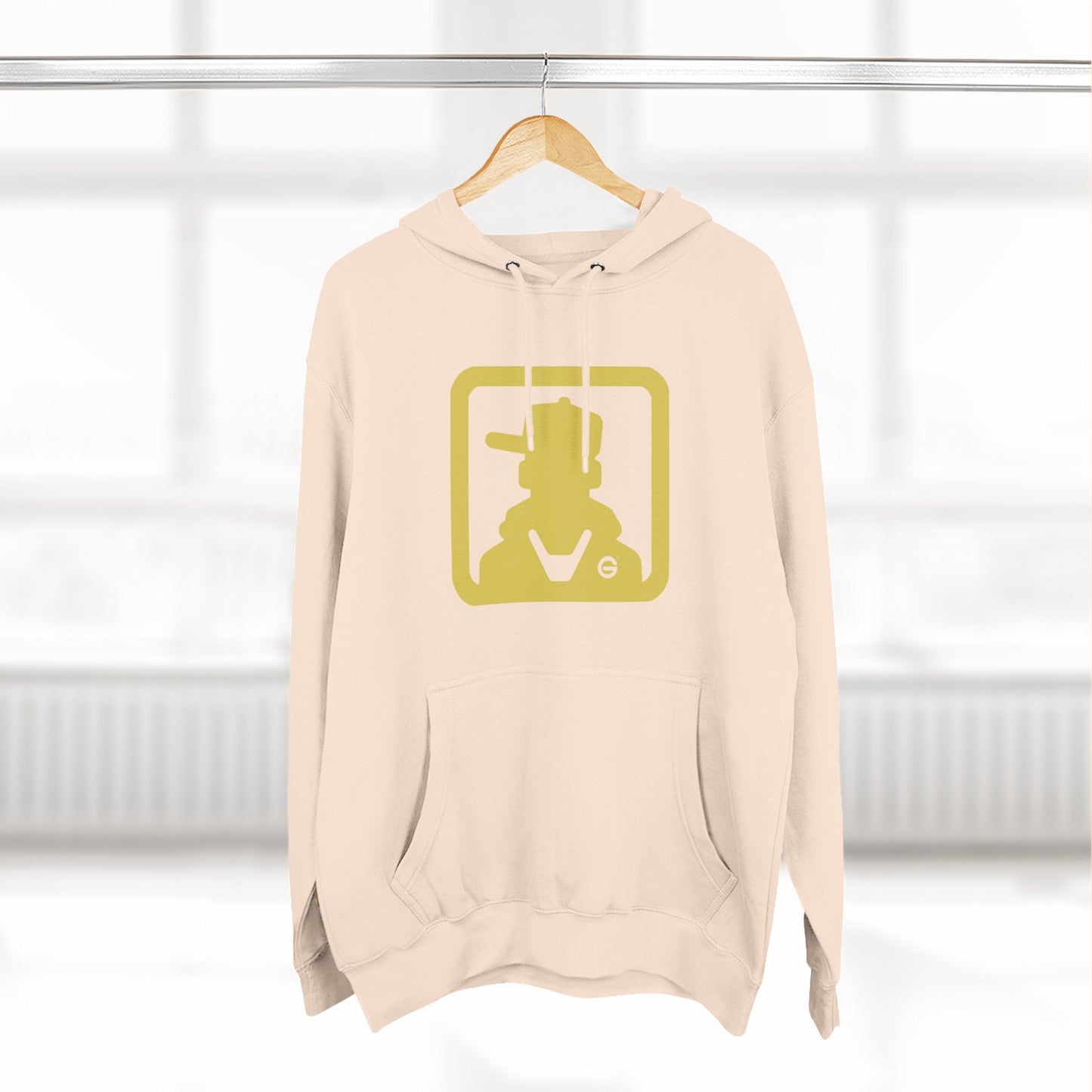 Gold Cowboy Western Hoodie Pullover