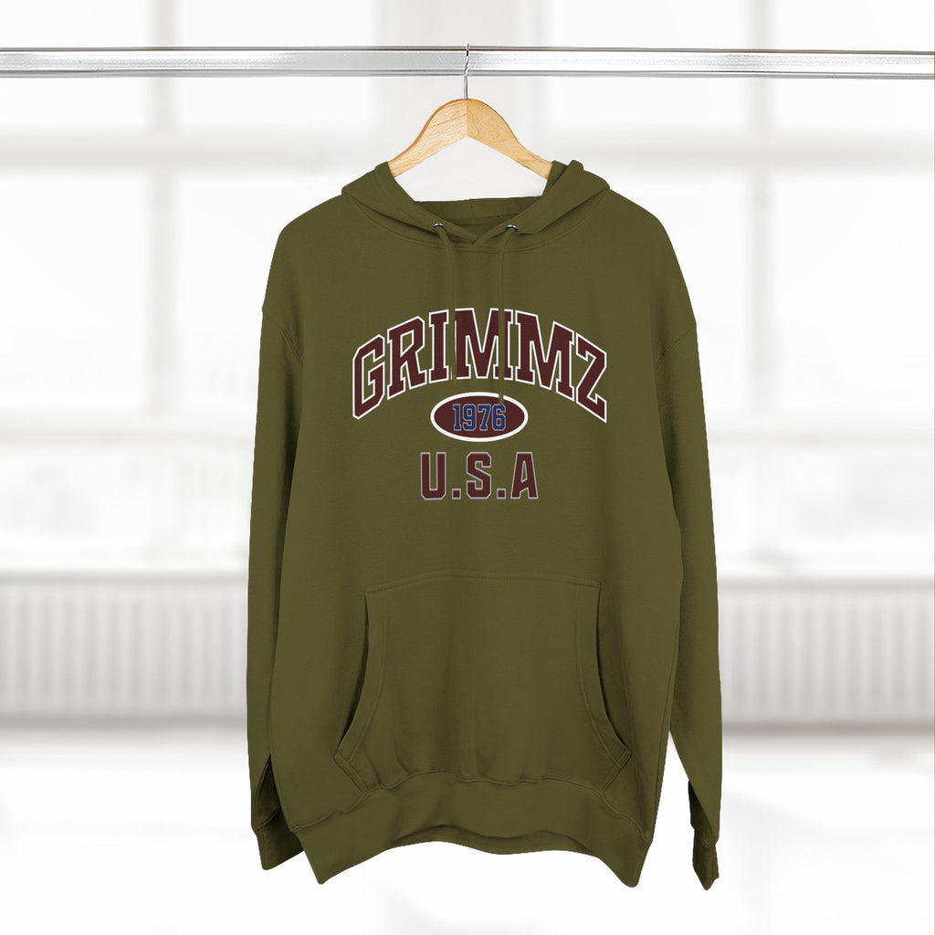 Grimmz U.S.A. Classic Fleece Hoodie