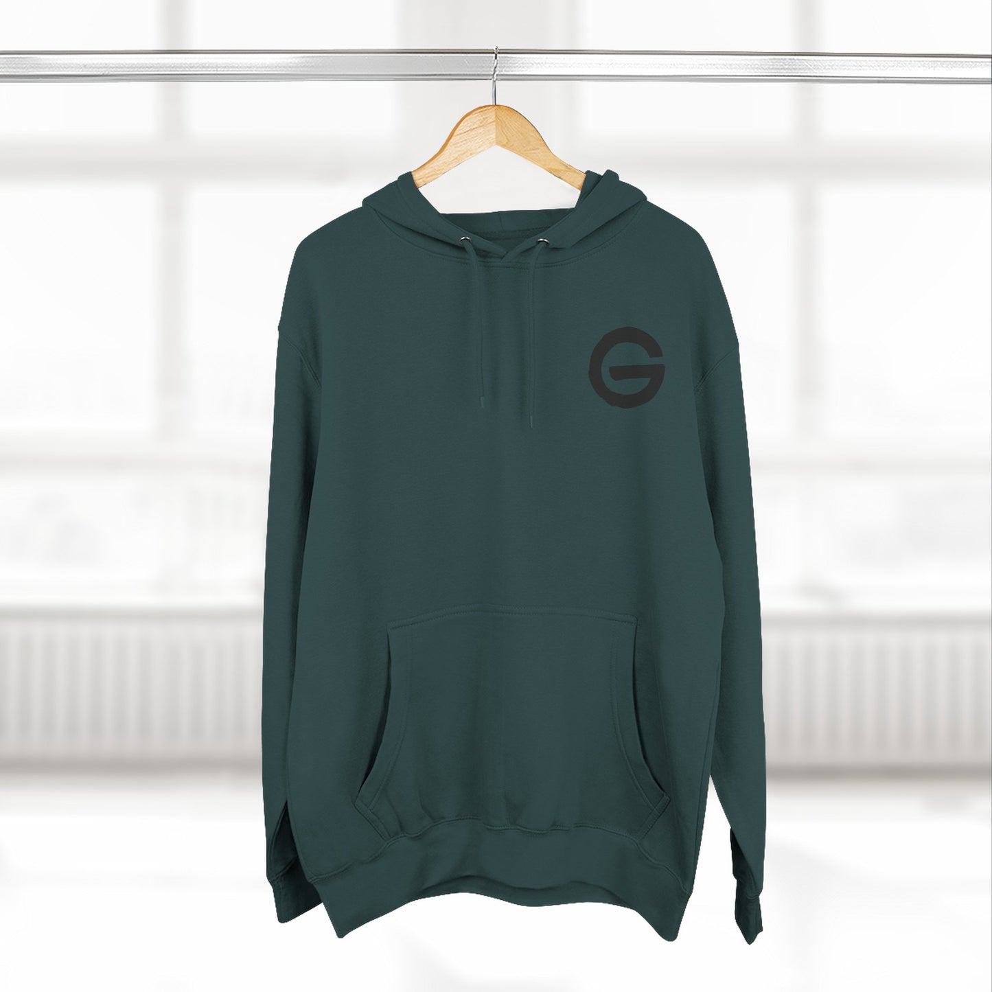 Hustle Flow Motivational Fleece Hoodie