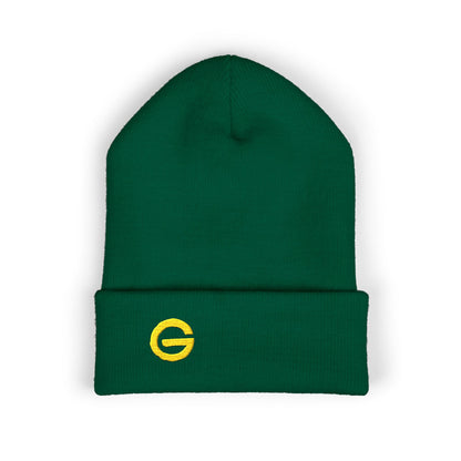 Gold G Classic Knit Beanie