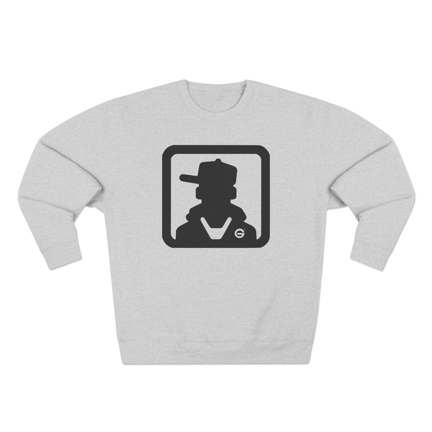 Vintage Detective Silhouette Crewneck Sweatshirt