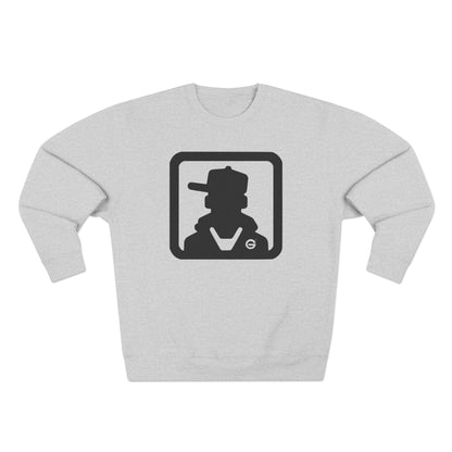 Vintage Detective Silhouette Crewneck Sweatshirt