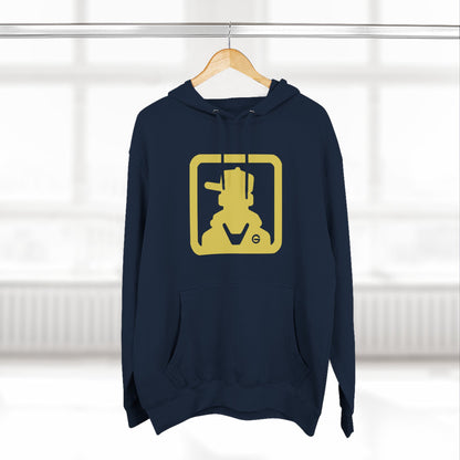 Gold Cowboy Western Hoodie Pullover