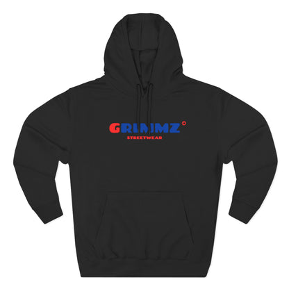 GRIIMZ Bold Red Blue Hoodie