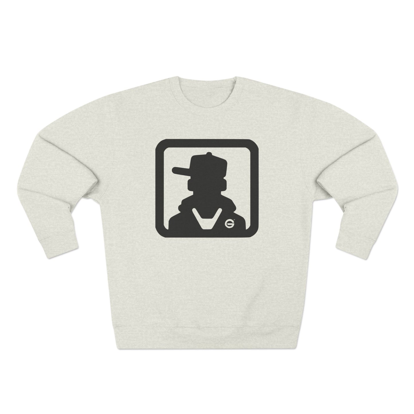 Vintage Detective Silhouette Crewneck Sweatshirt