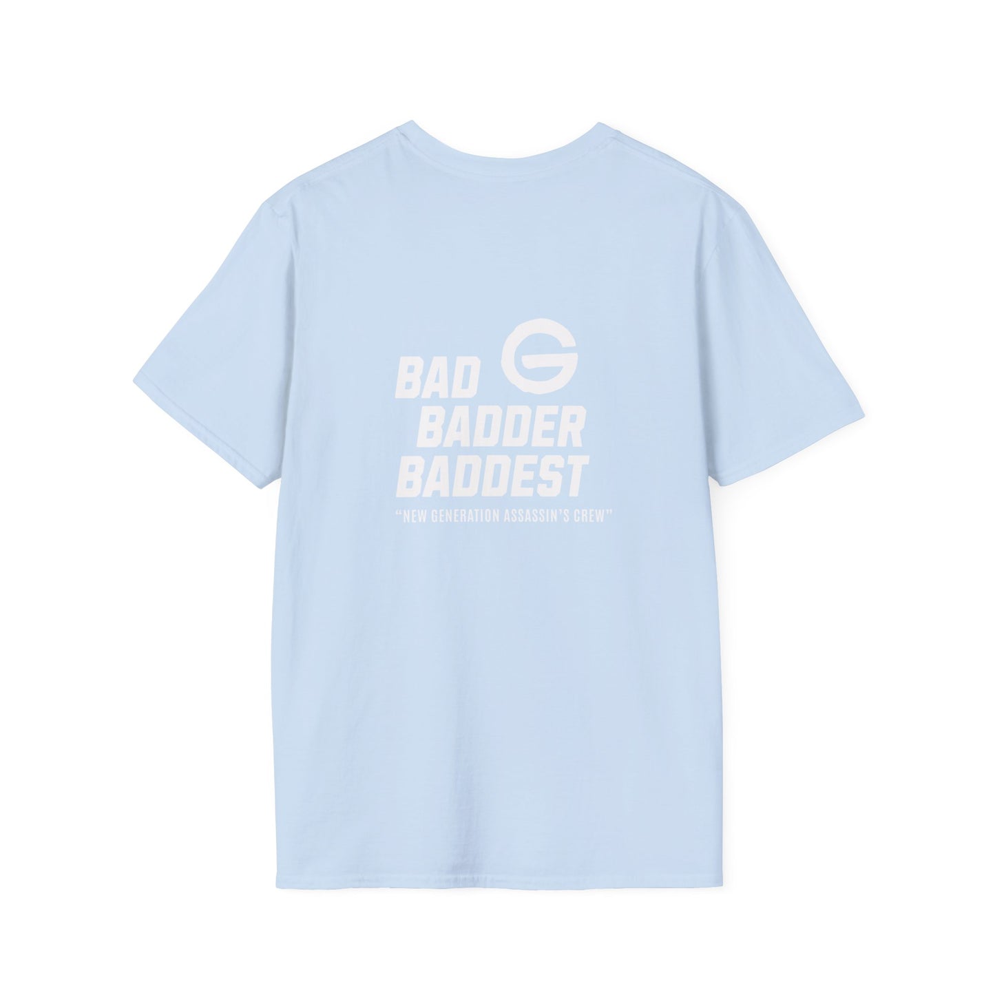 Plain White T-Shirt Minimal Crew Neck Tee