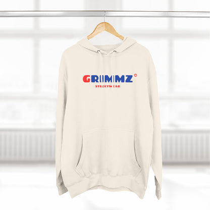 GRIIMZ Bold Red Blue Hoodie