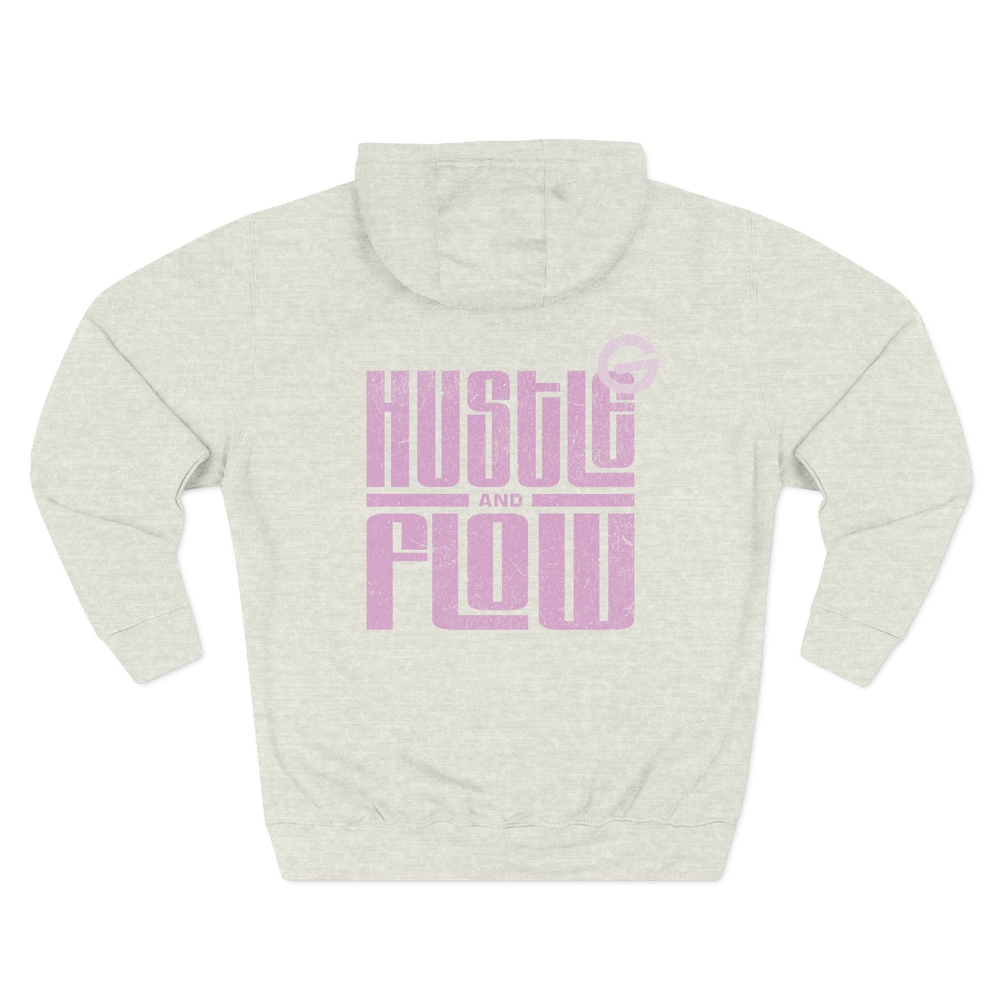 Hustle Flow Pink Graphic Hoodie