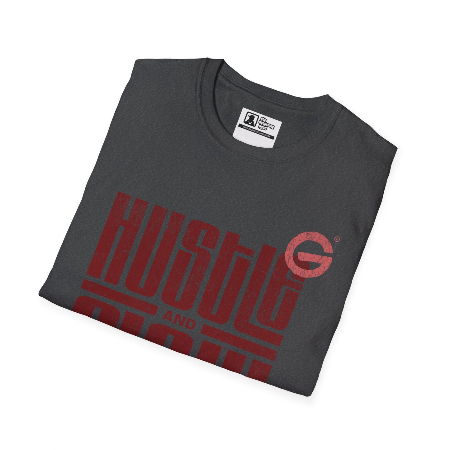 Hustle Flow Motivational Streetwear Tee
