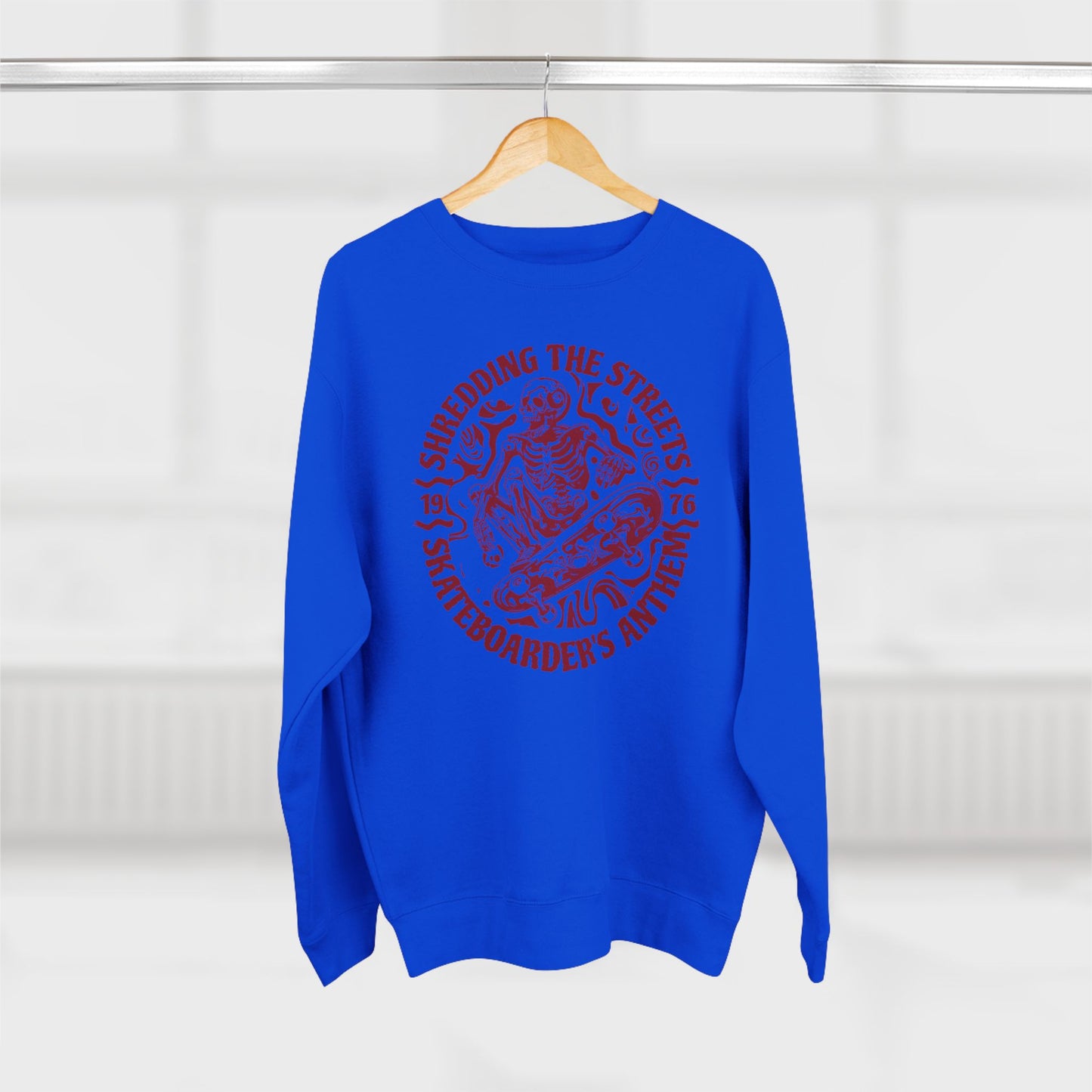 Skate Anthem Shredding Streets Sweatshirt