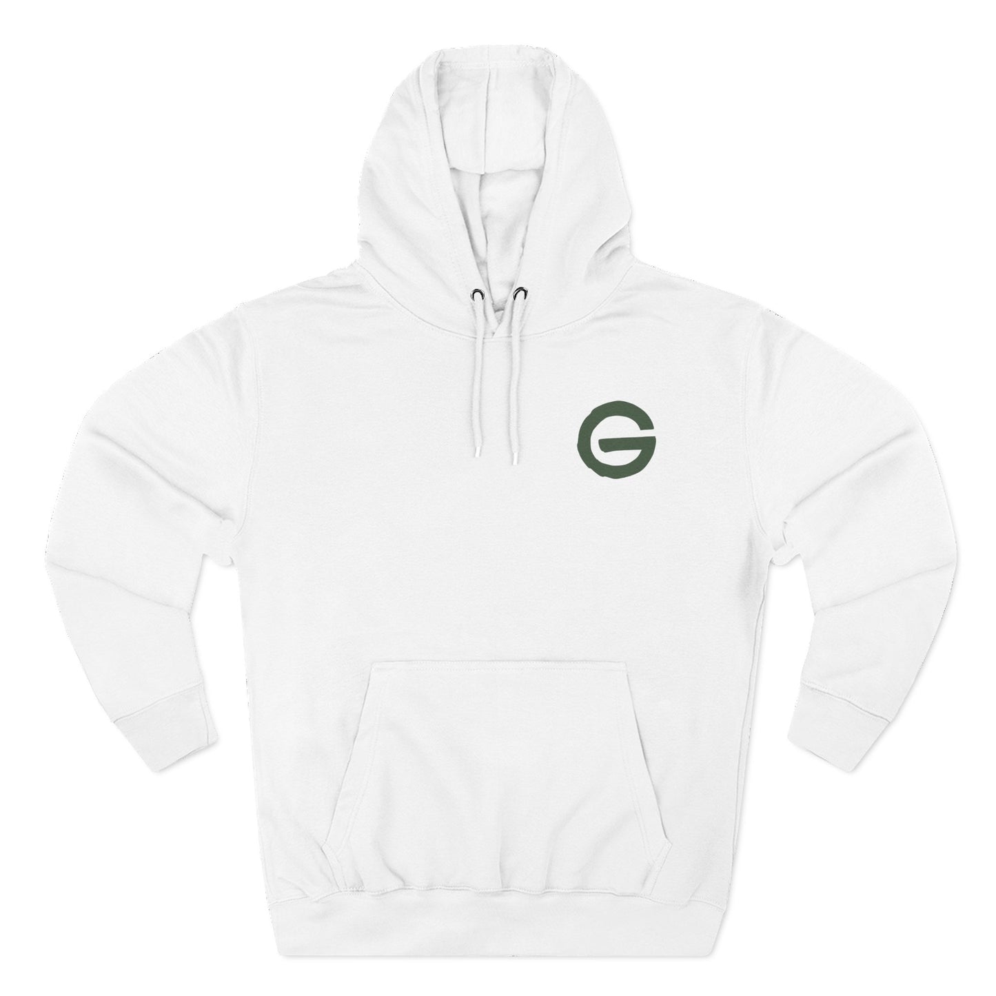 Minimalist Green 'G' Logo Hoodie