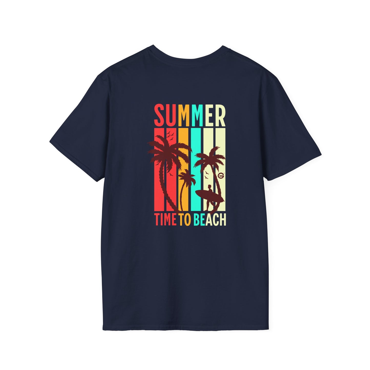 Retro Palm Surf Tee