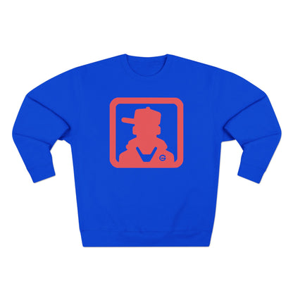 Vintage Firefighter Retro Crewneck Sweatshirt