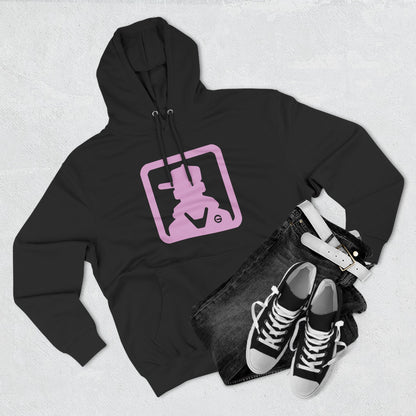 Pastel Pink Cat Hoodie
