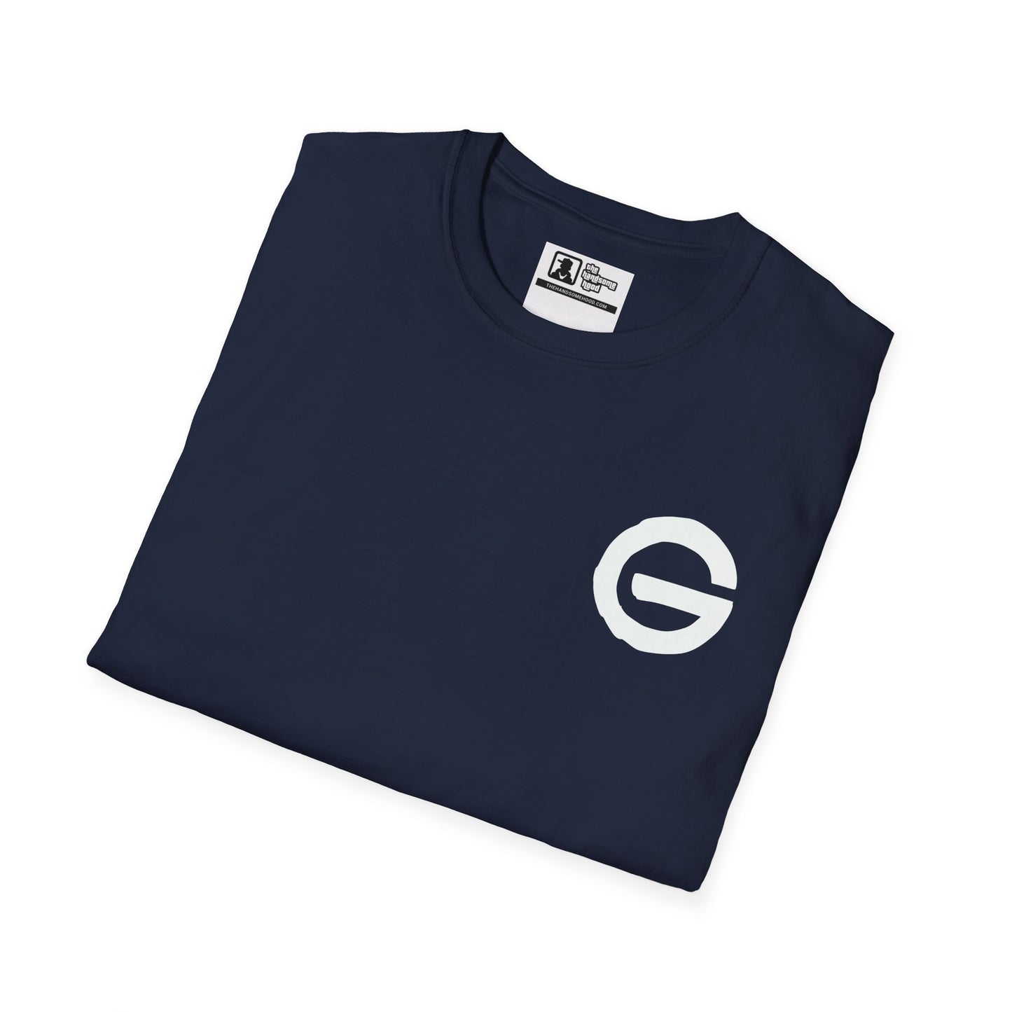 Plain White T-Shirt Minimal Crew Neck Tee