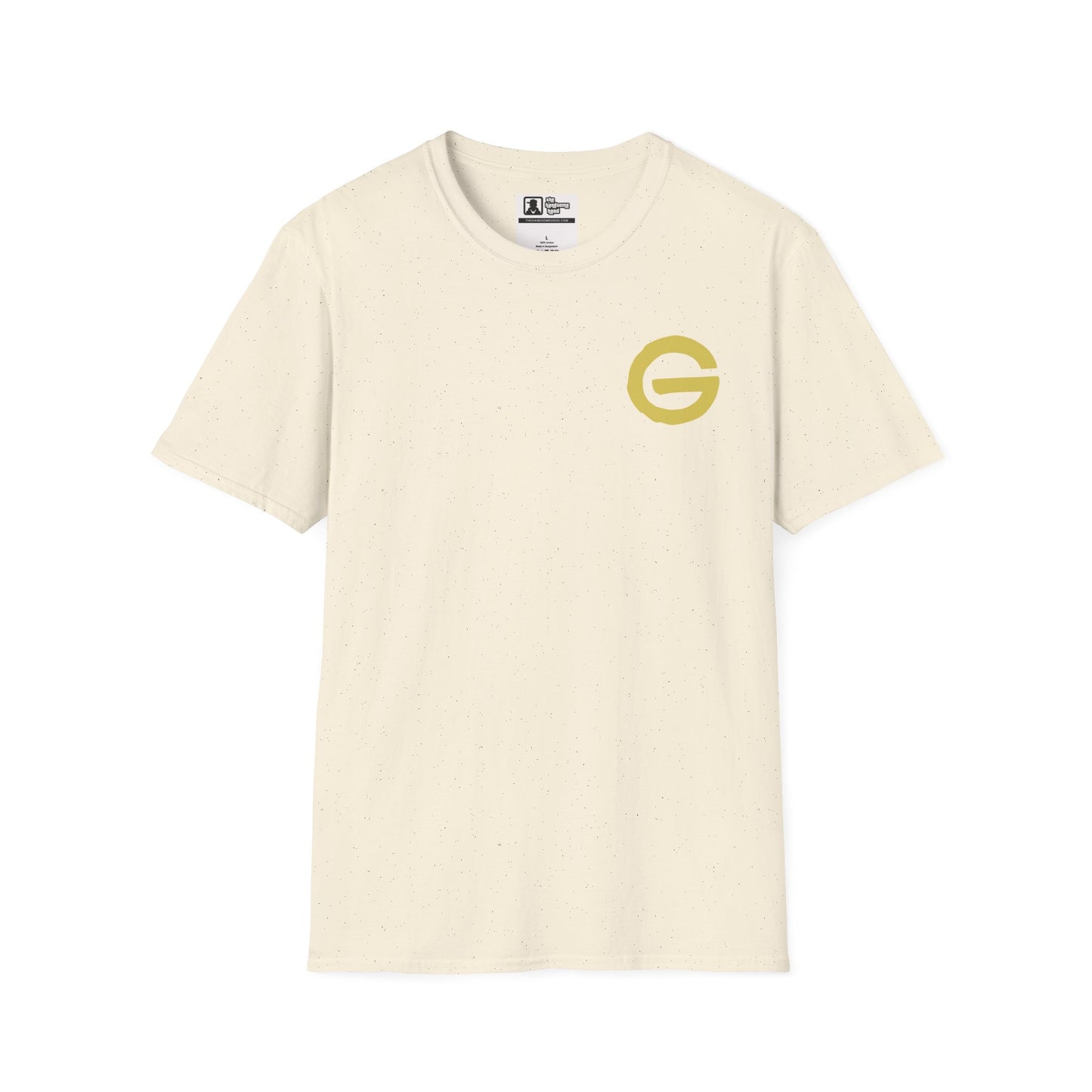 T-Shirt Minimal Gold 'G' Logo Tee