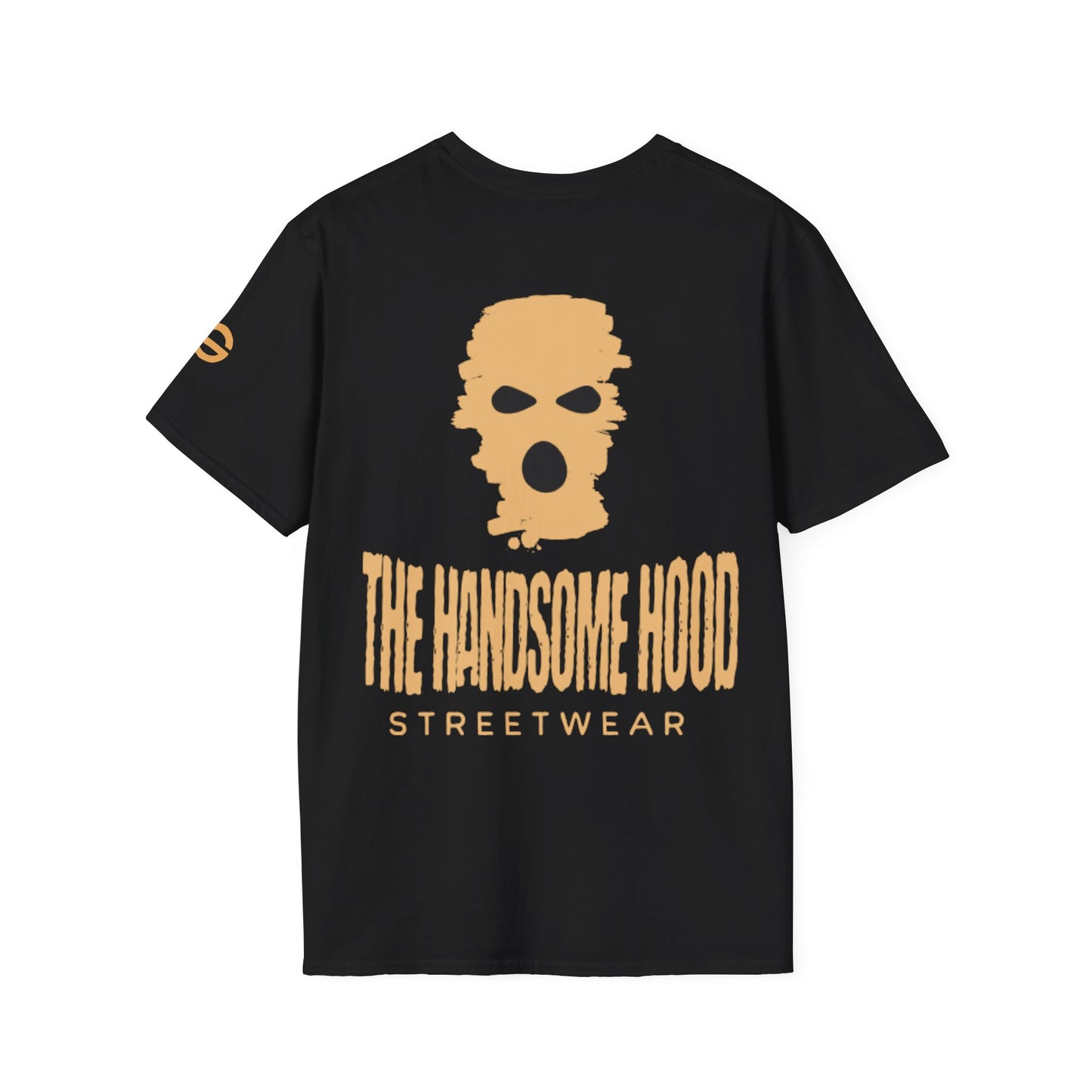 Minimal Gold 'G' Logo T-Shirt — Casual Branded Chest Emblem Tee