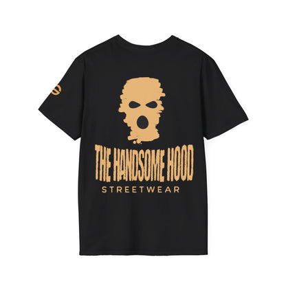 Minimal Gold 'G' Logo T-Shirt — Casual Branded Chest Emblem Tee