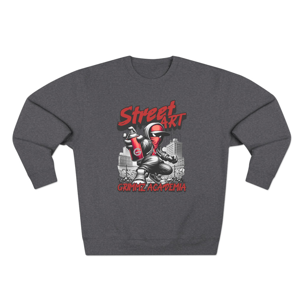Street Art Crewneck Sweatshirt – Graffiti Skater Graphic