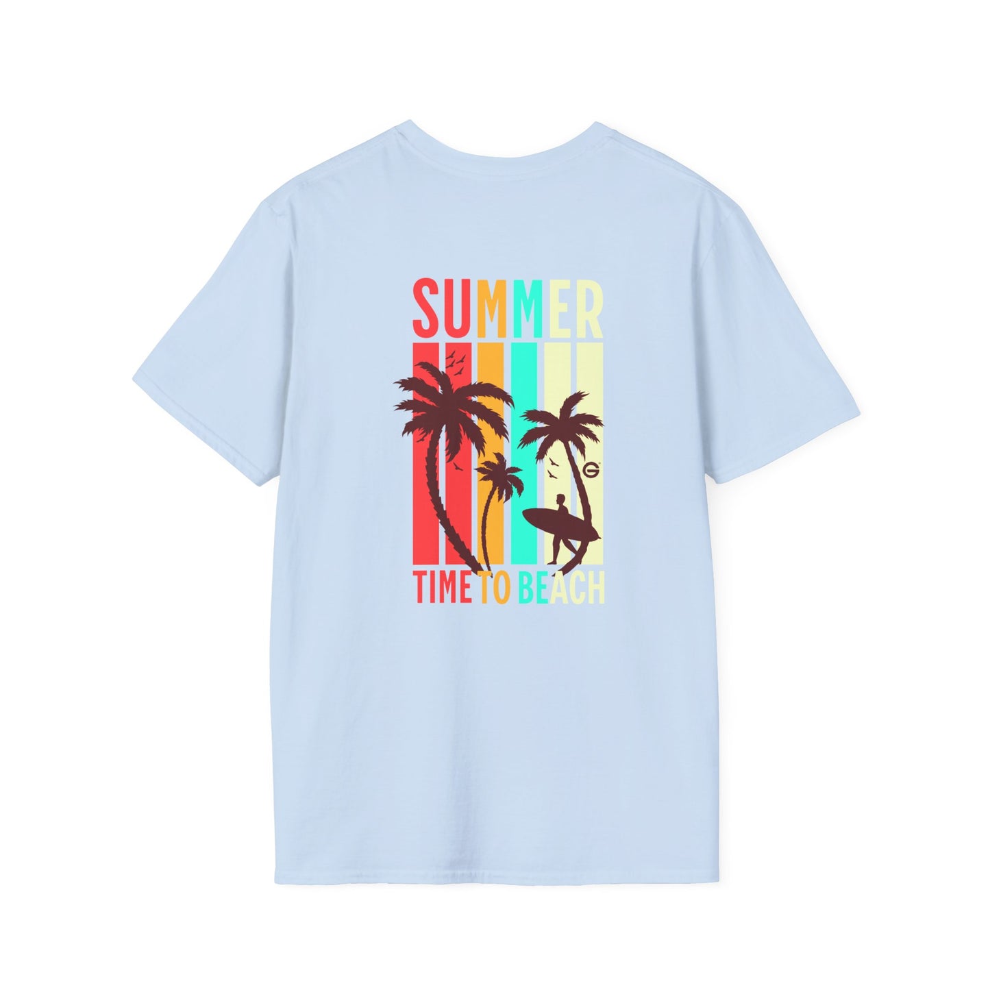 Retro Palm Surf Tee