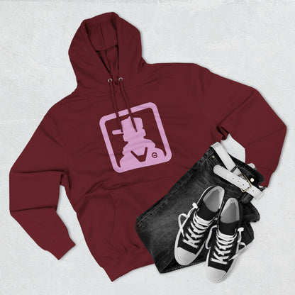 Pastel Pink Cat Hoodie