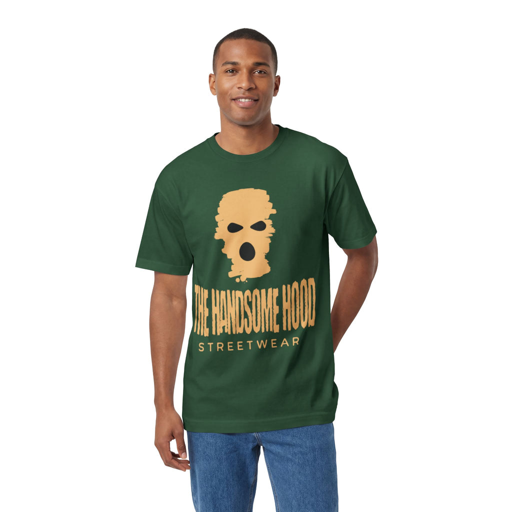 Streetwear Tee — "The Handsome Hood" Graphic T-Shirt