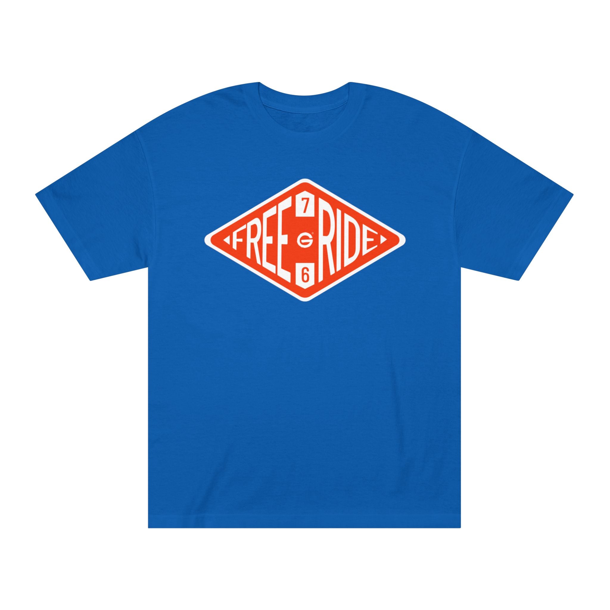Free Ride 766 Retro Logo Tee — Vintage Surf/Skate Graphic T-Shirt