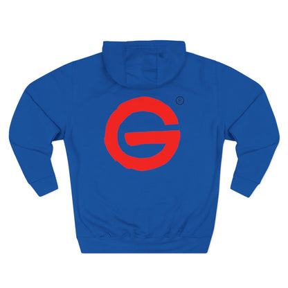 Red Brushstroke G Logo Hoodie