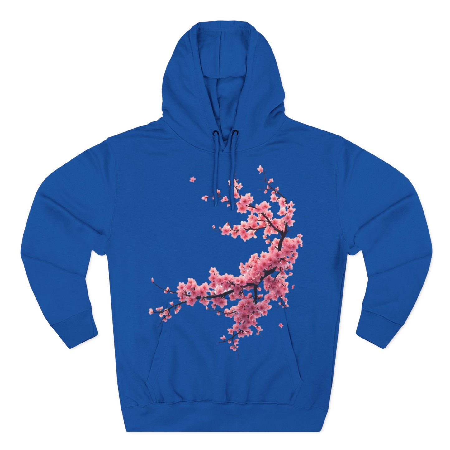 Three-Panel Fleece Hoodie