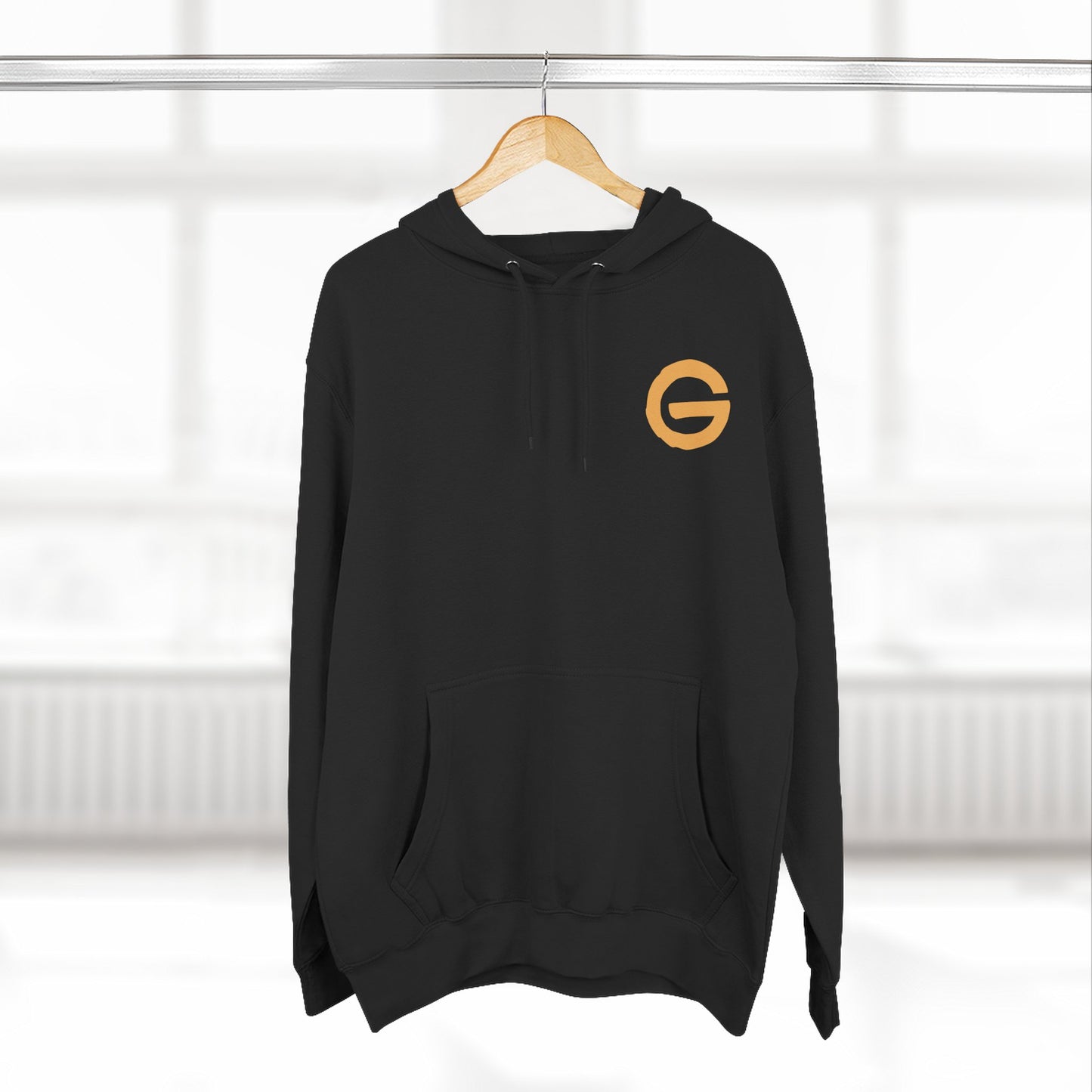 Hustle Flow Retro Gold Hoodie