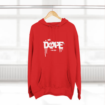Classic White Three-Panel Hoodie