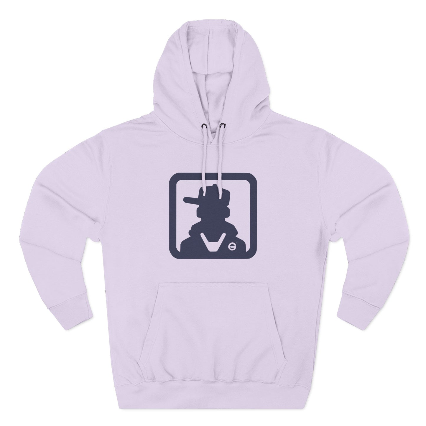 Minimalist Cowboy Silhouette Hoodie — Western Graphic Pullover
