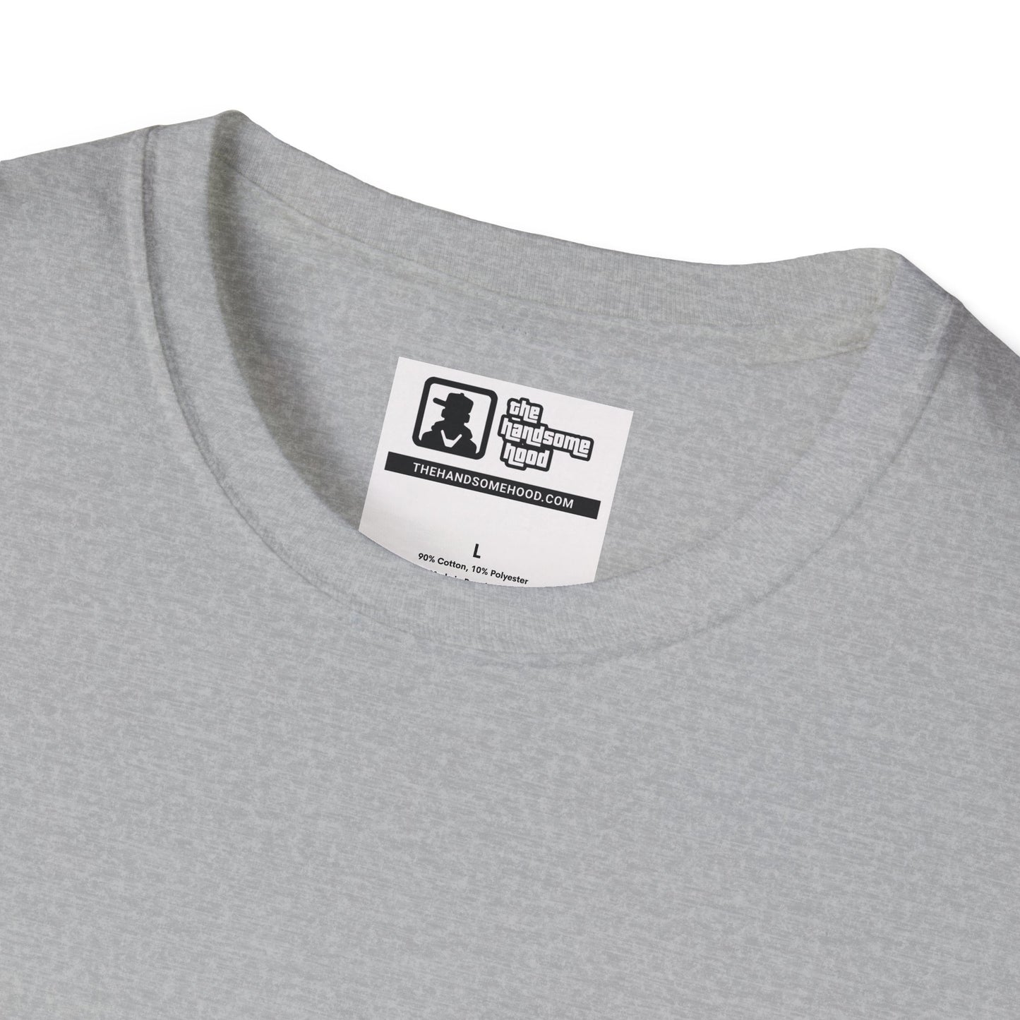 Minimal Monochrome Silhouette Logo Tee