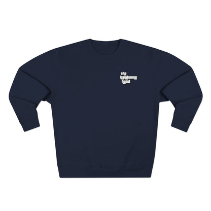 Retro Orange 'G' Graphic Crewneck Sweatshirt