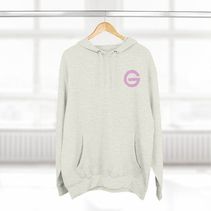 Hustle Flow Pink Graphic Hoodie