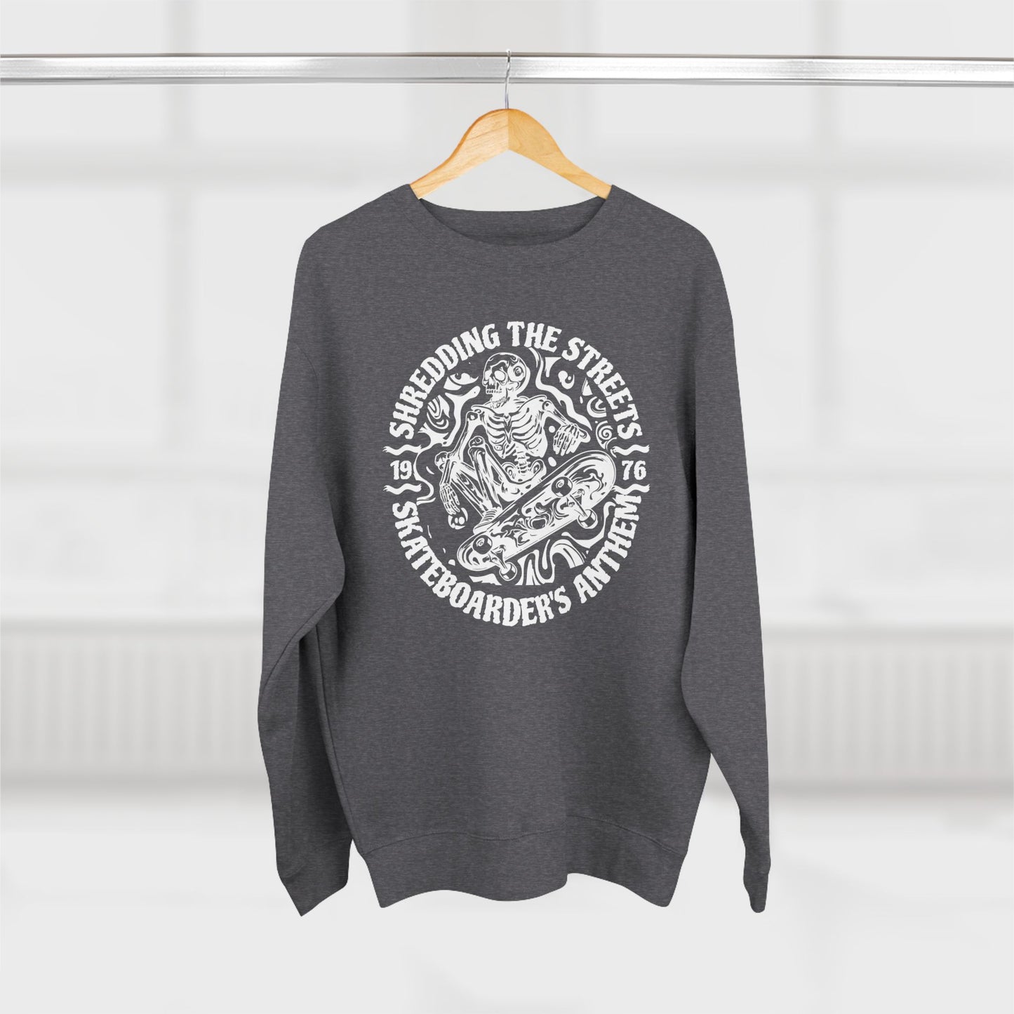 Skate Anarchy Shredding Streets Sweatshirt