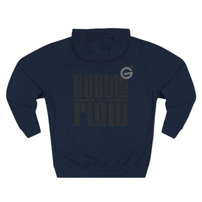 Hustle Flow Motivational Fleece Hoodie