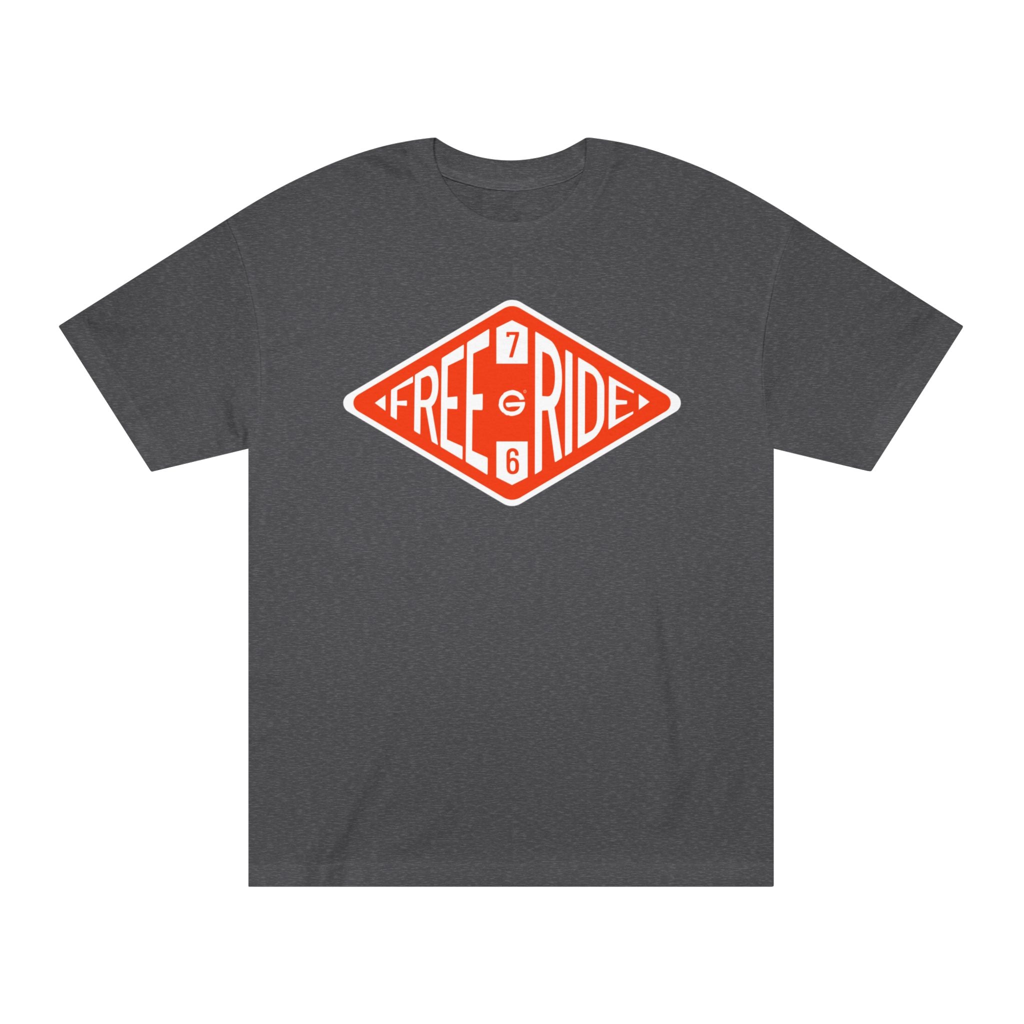 Free Ride 766 Retro Logo Tee — Vintage Surf/Skate Graphic T-Shirt